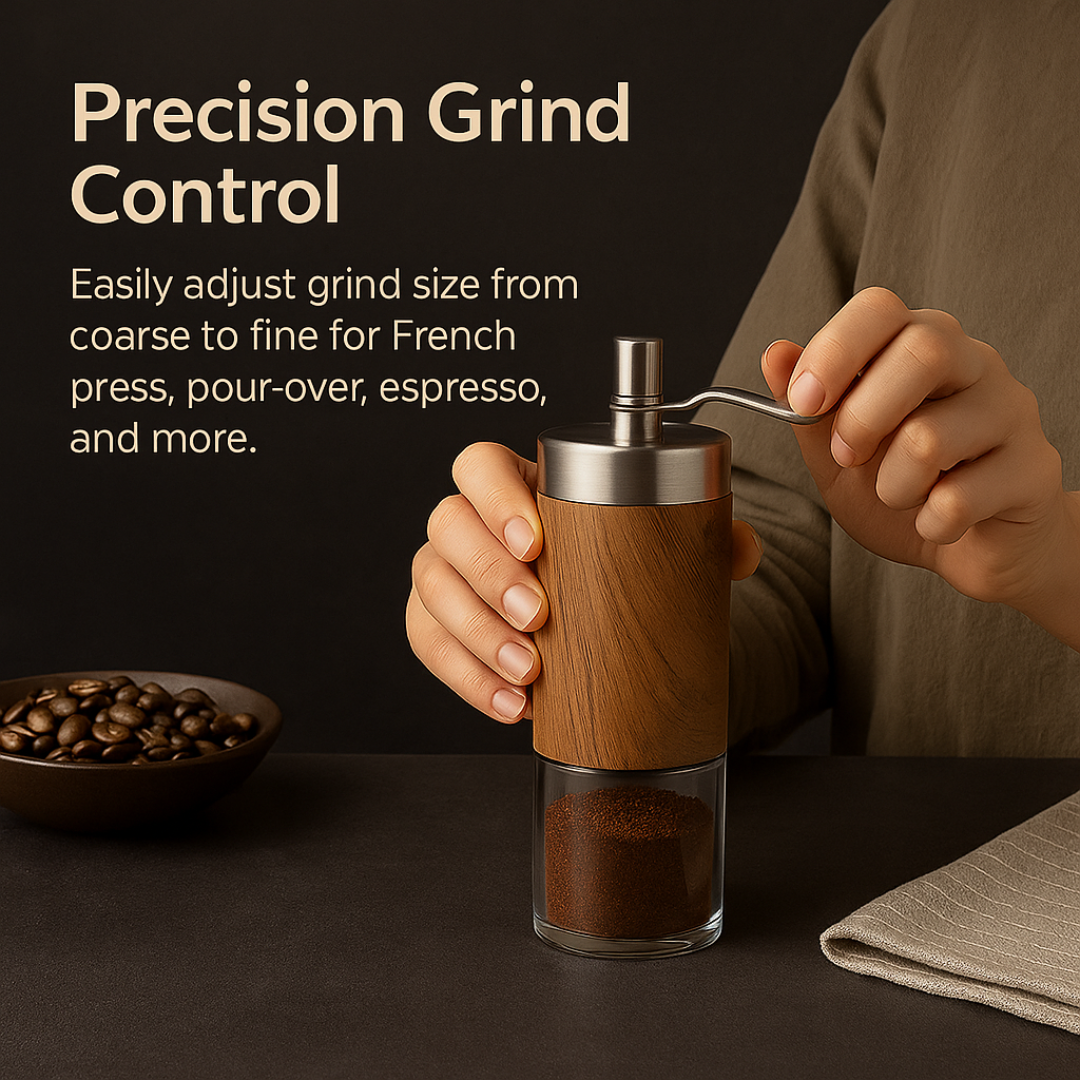 Manual Multi-Purpose Coffee & Spice Grinder