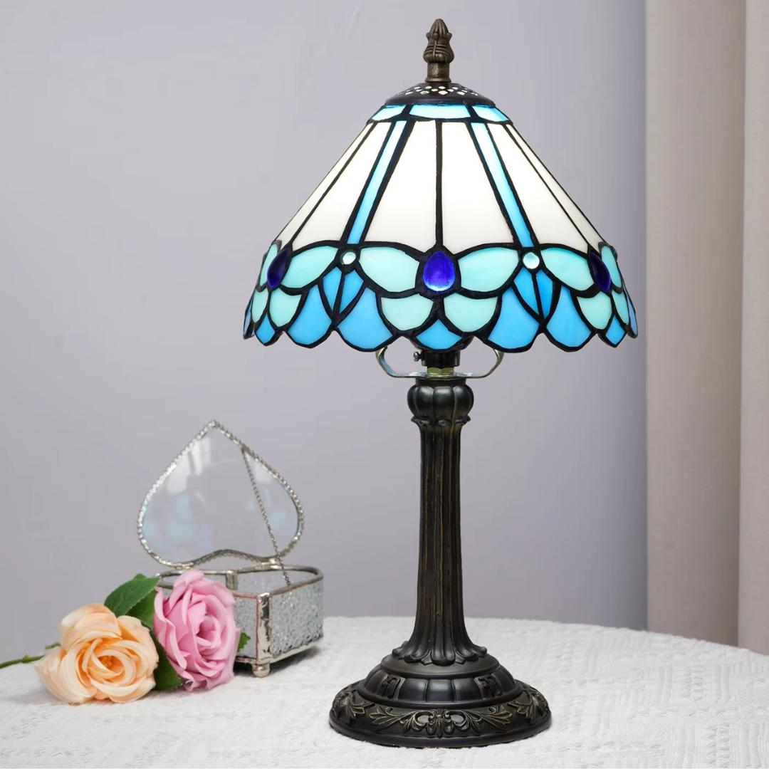 Vintage Tiffany Stained Glass Lamps