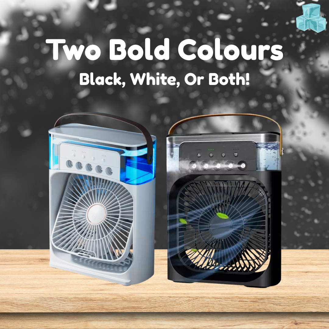 3-In-1 Portable Lightweight Air Cooling Fan