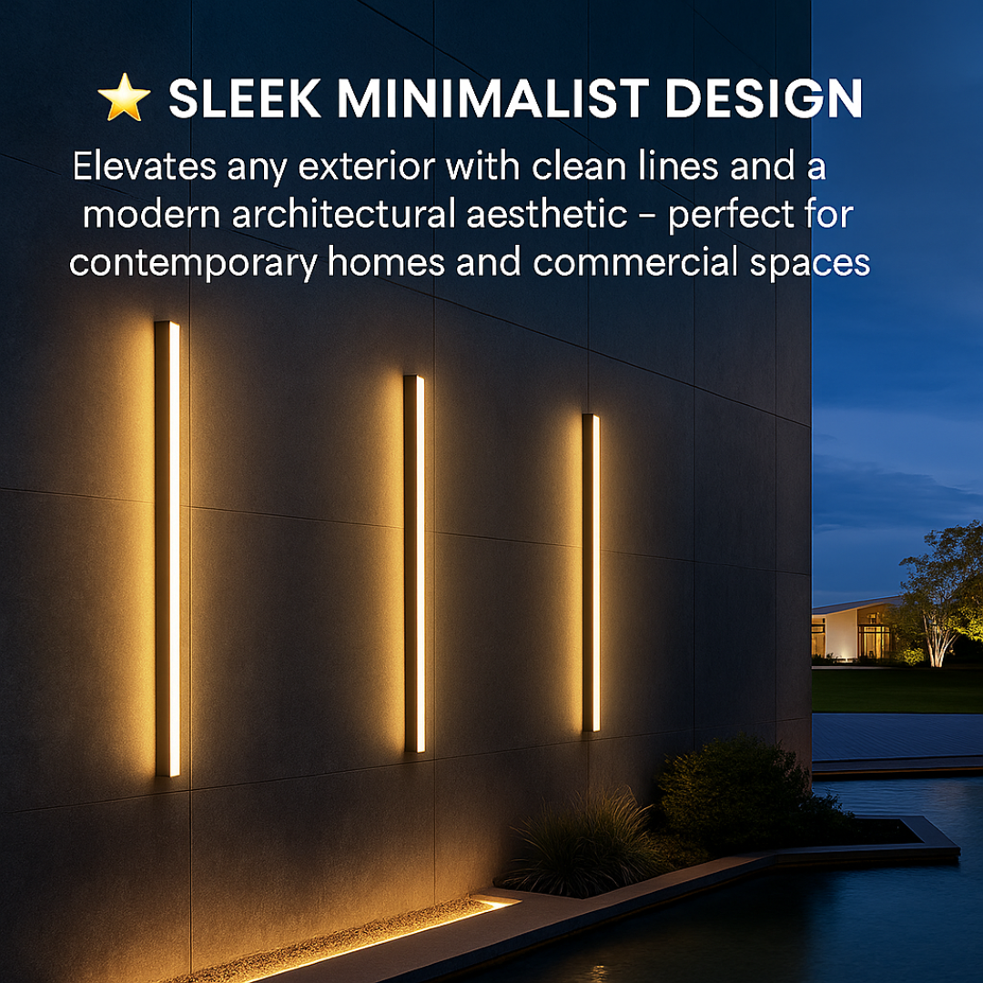 Modern LED Outdoor Wall Lights