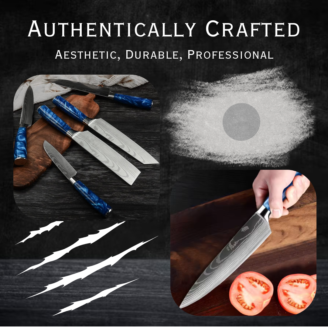 Professional Authentic Japanese Steel Chef Knives