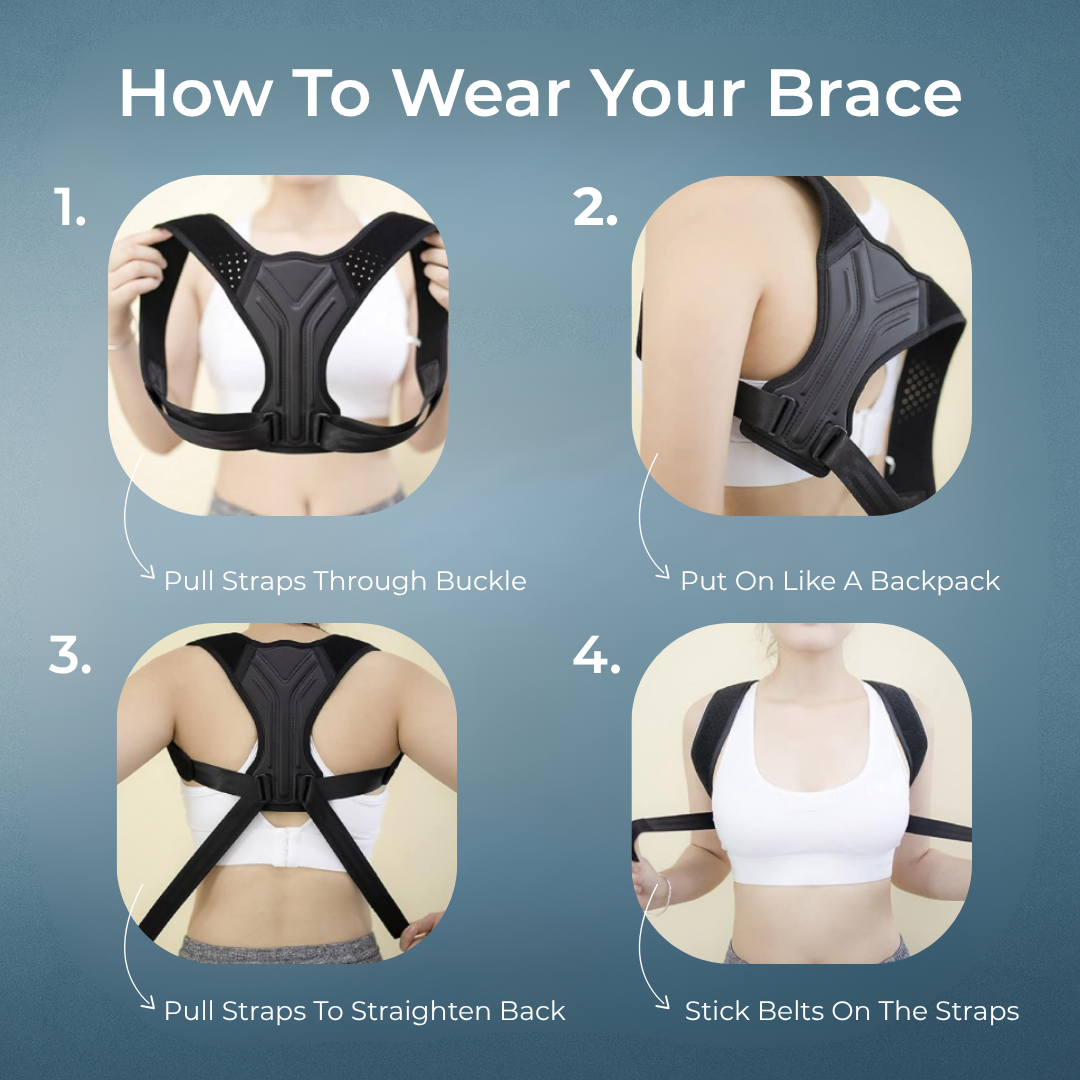 Unisex Ergonomic Posture Correction Brace
