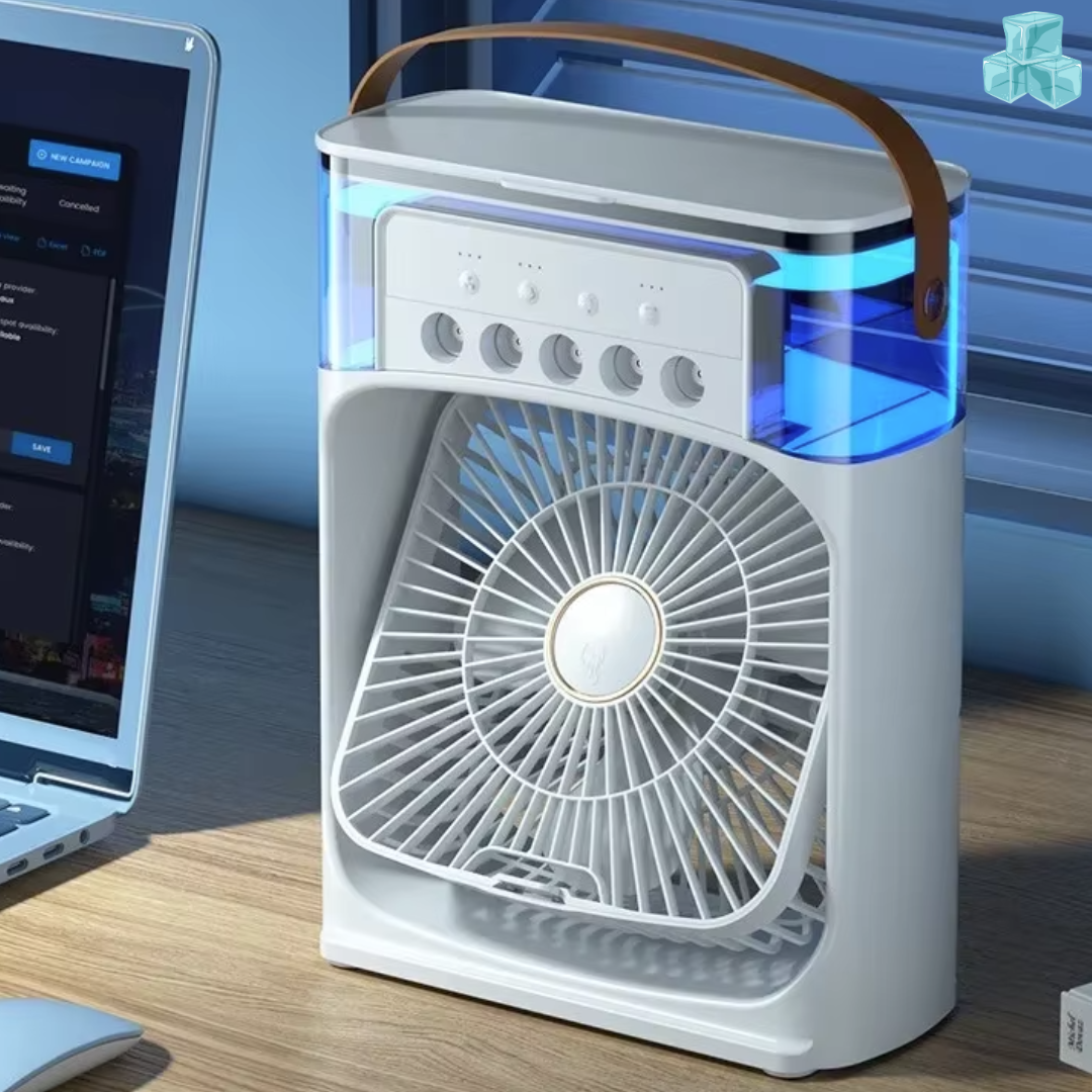 3-In-1 Portable Lightweight Air Cooling Fan