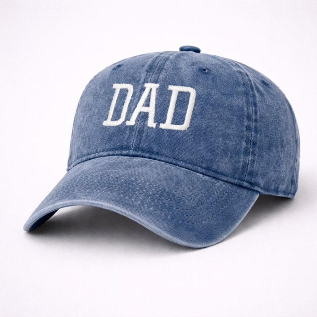 MOM & DAD Vintage Cotton Baseball Caps