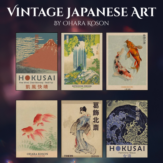 Ohara Koson Vintage Japanese Posters