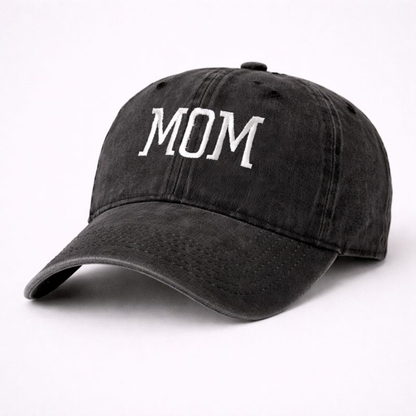 MOM & DAD Vintage Cotton Baseball Caps