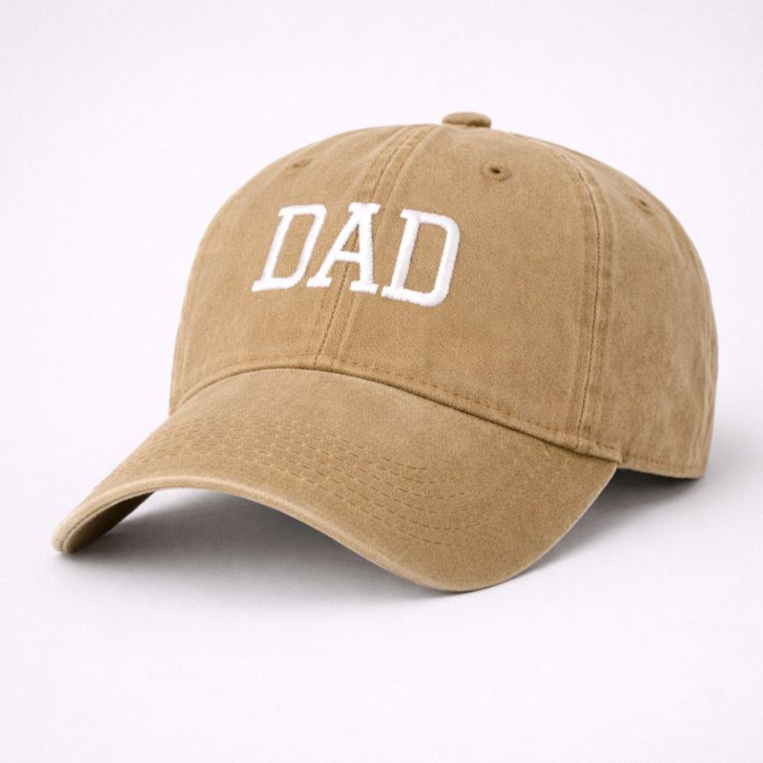 MOM & DAD Vintage Cotton Baseball Caps