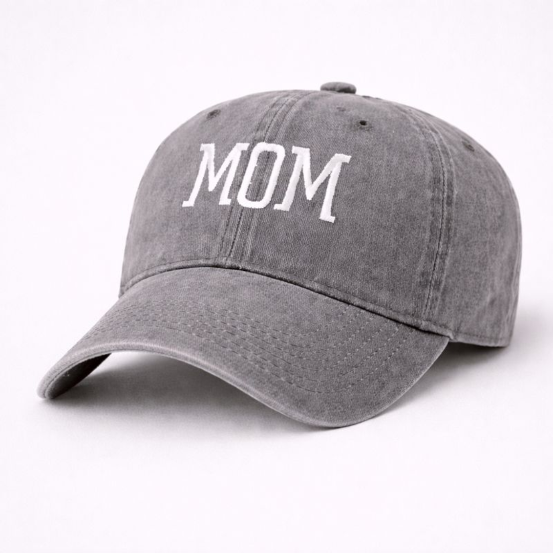MOM & DAD Vintage Cotton Baseball Caps