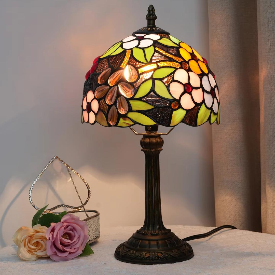 Vintage Tiffany Stained Glass Lamps
