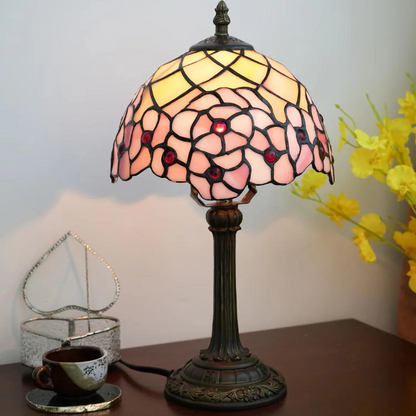 Vintage Tiffany Stained Glass Lamps