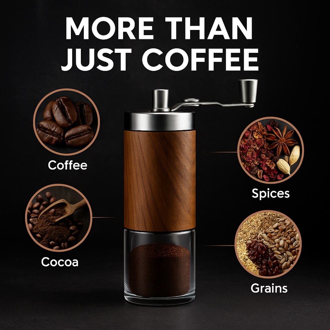 Manual Multi-Purpose Coffee & Spice Grinder