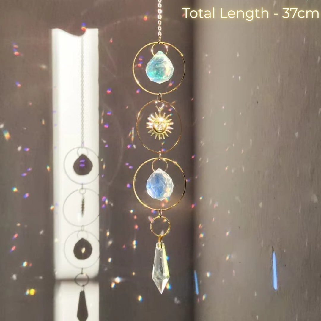 Hanging Celestial Crystal Suncatchers