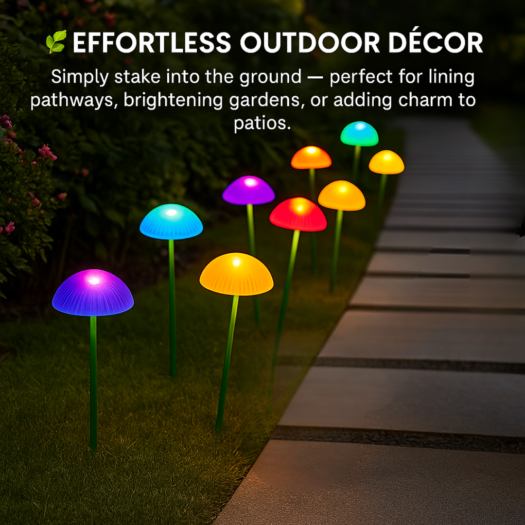 Solar LED Waterproof Jellyfish Garden Lights