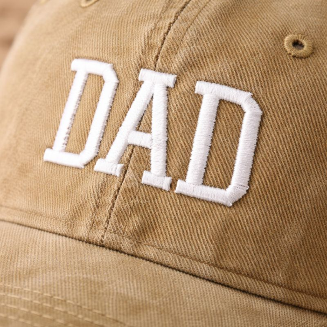 MOM & DAD Vintage Cotton Baseball Caps