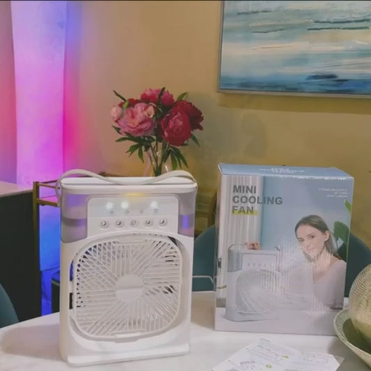 3-In-1 Portable Lightweight Air Cooling Fan